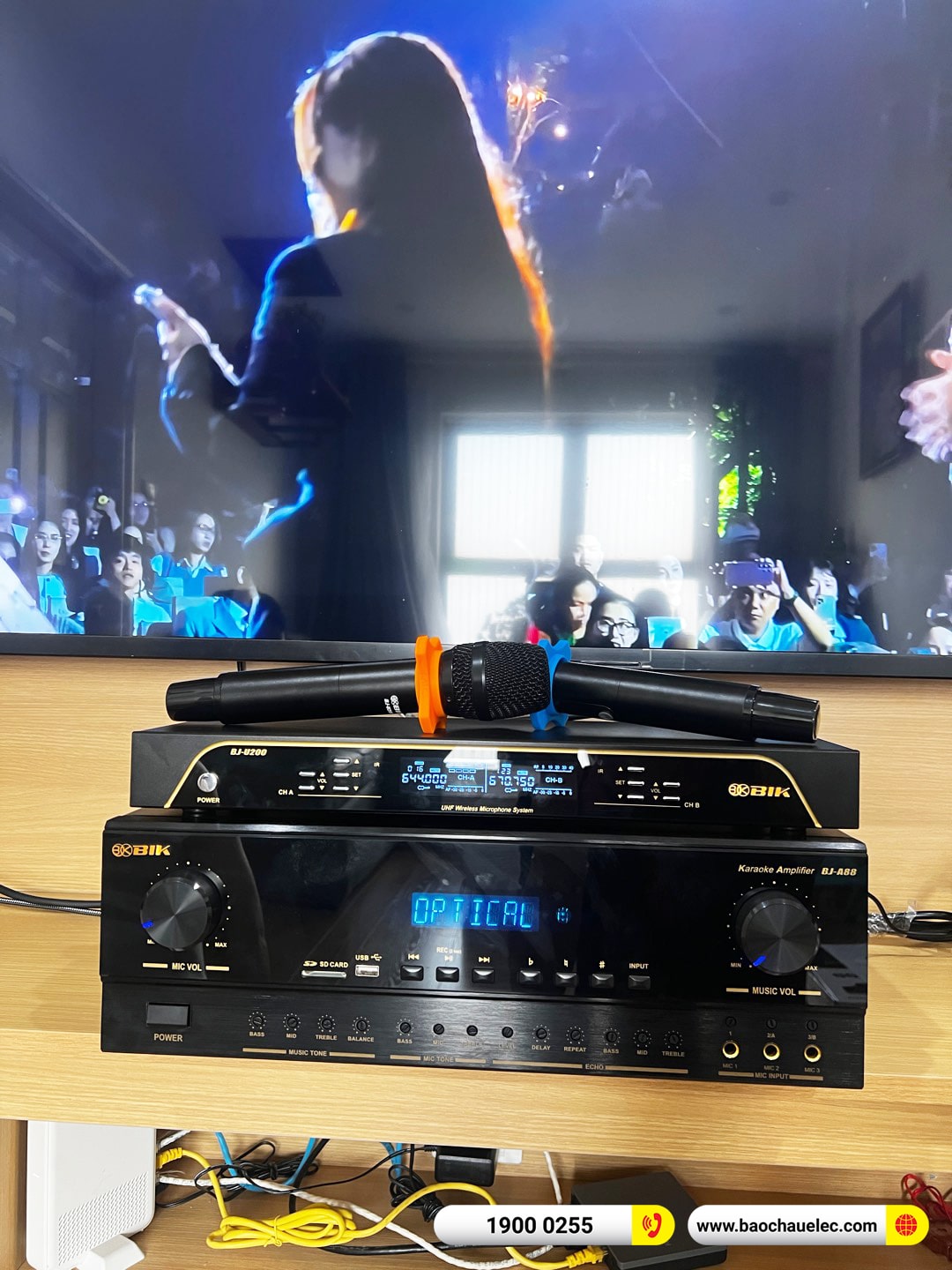Lắp đặt d&agrave;n karaoke BMB hơn 18tr cho anh To&agrave;n tại H&agrave; Nội 