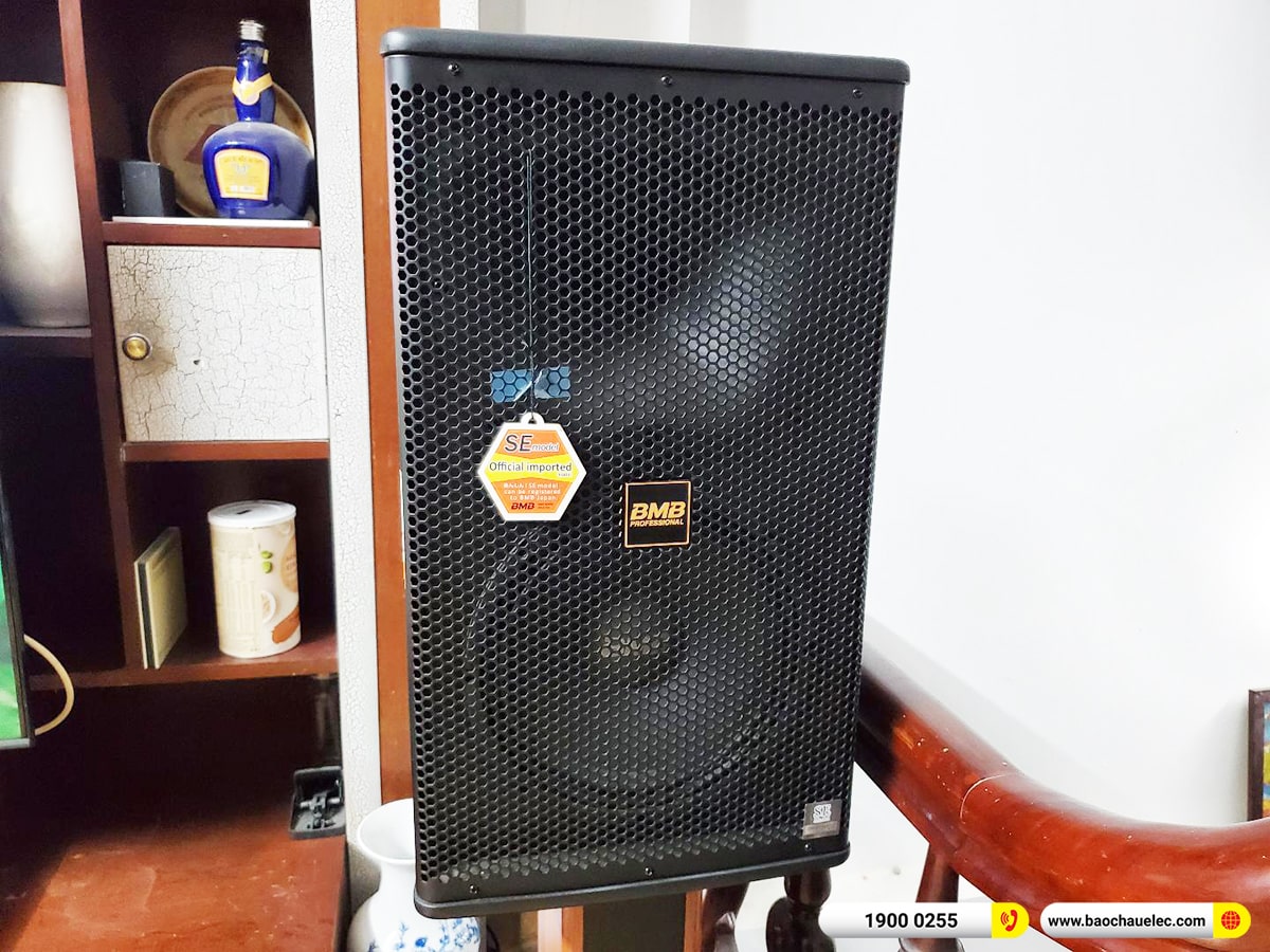 Lắp đặt d&agrave;n karaoke BMB hơn 51tr cho b&aacute;c Việt tại H&agrave; Nội (BMB 1210SE, VM620A, BPR-5600, SW512, VM300, BKSound M8) 