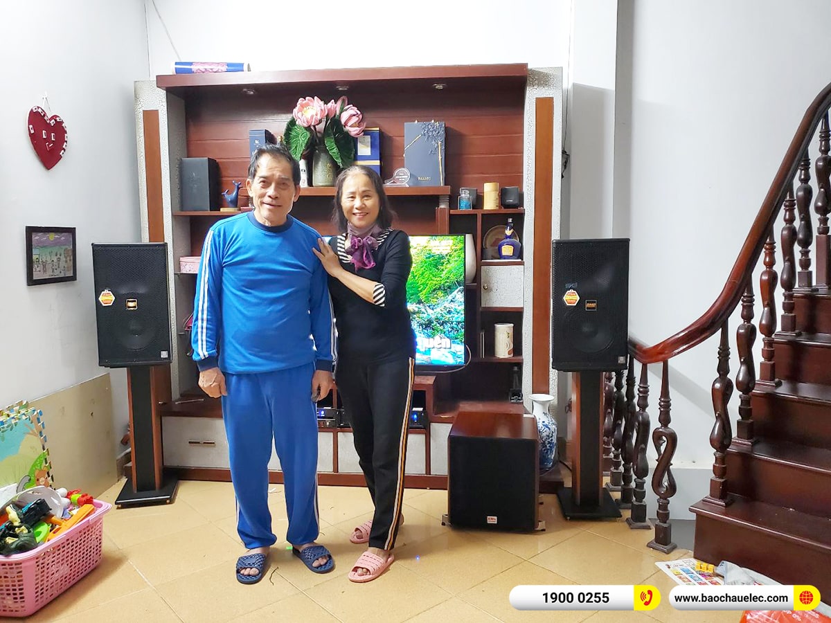 Lắp đặt d&agrave;n karaoke BMB hơn 51tr cho b&aacute;c Việt tại H&agrave; Nội (BMB 1210SE, VM620A, BPR-5600, SW512, VM300, BKSound M8) 