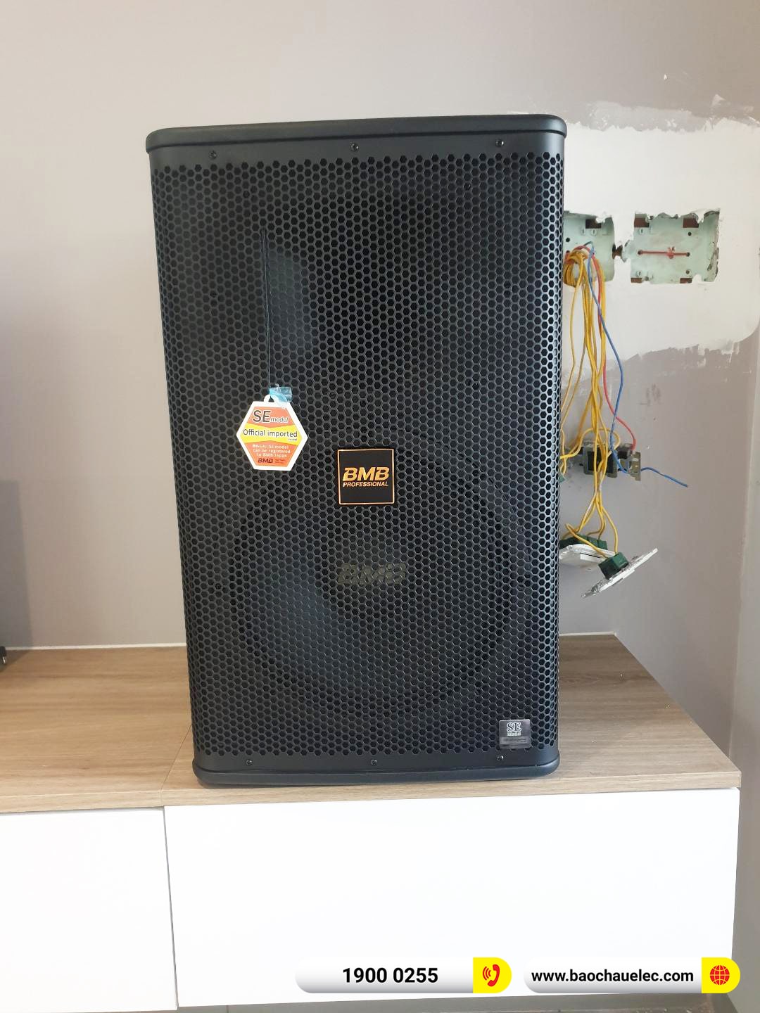 Lắp đặt d&agrave;n karaoke BMB gần 64tr cho chị Hiền tại Đồng Nai (BMB 1212SE, CA-J802, KX180A, TS12S, VM300)