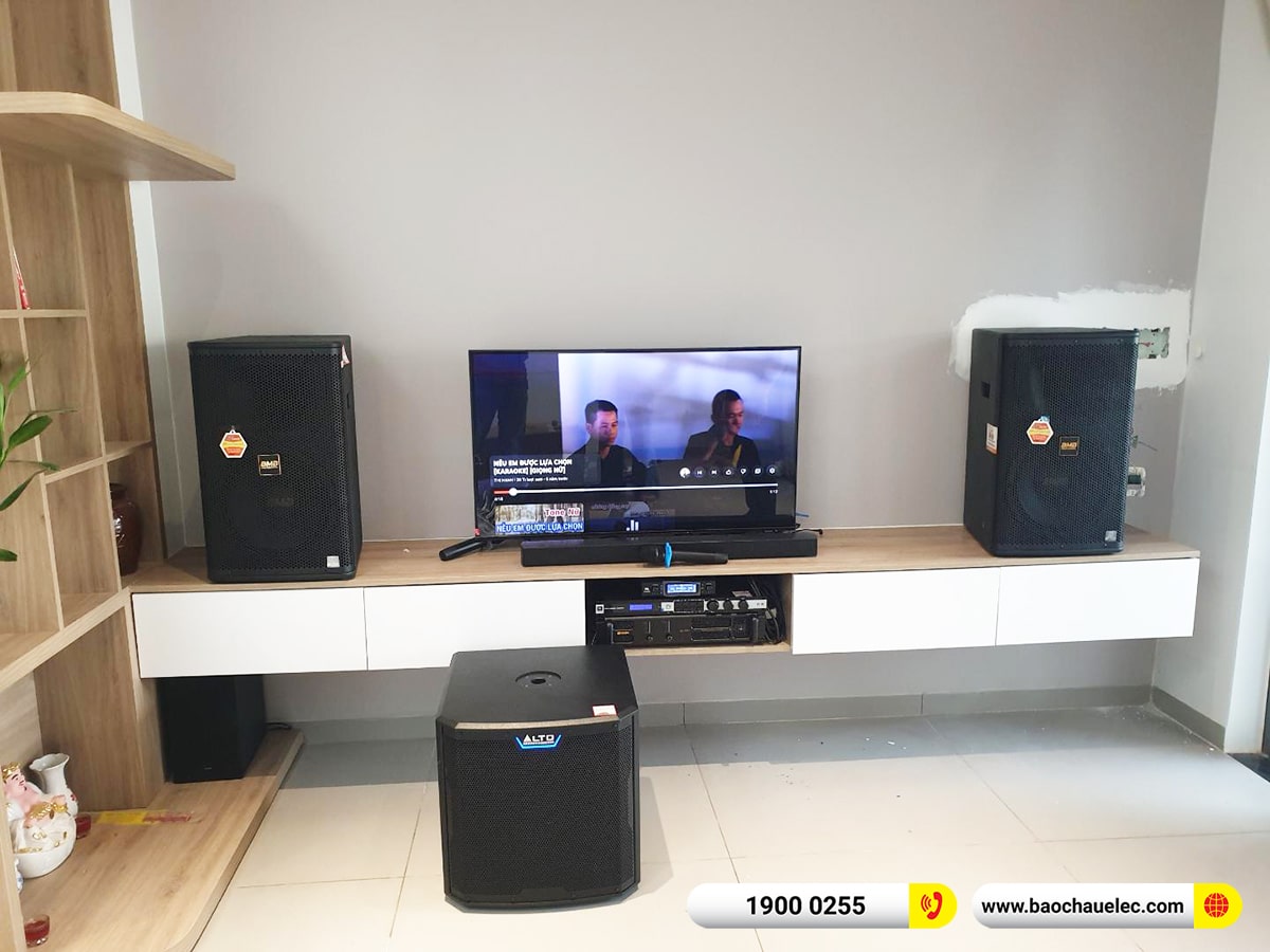 Lắp đặt d&agrave;n karaoke BMB gần 64tr cho chị Hiền tại Đồng Nai (BMB 1212SE, CA-J802, KX180A, TS12S, VM300)