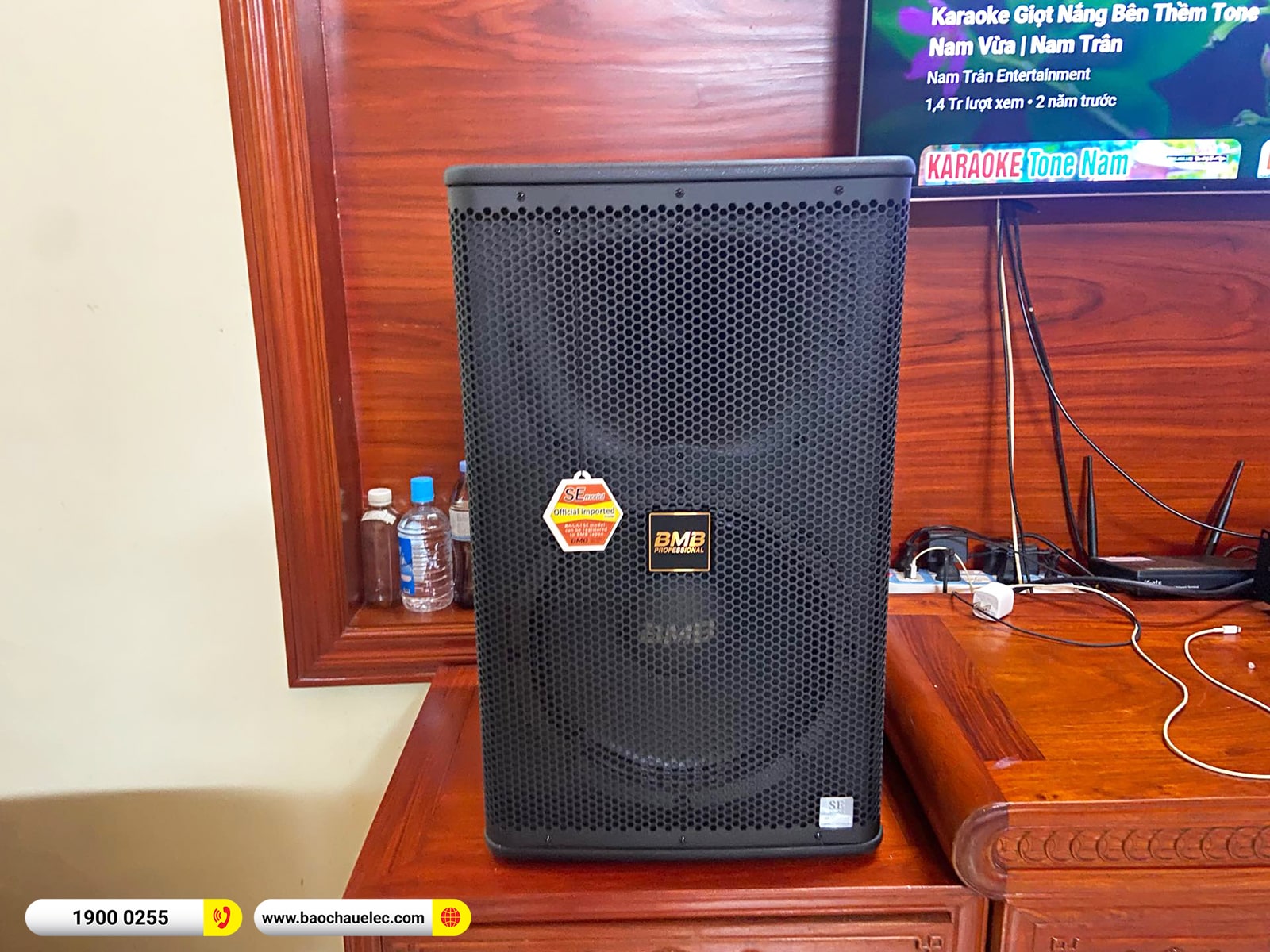 Lắp đặt d&agrave;n karaoke BMB gần 57tr cho chị Lụa tại Hải Ph&ograve;ng