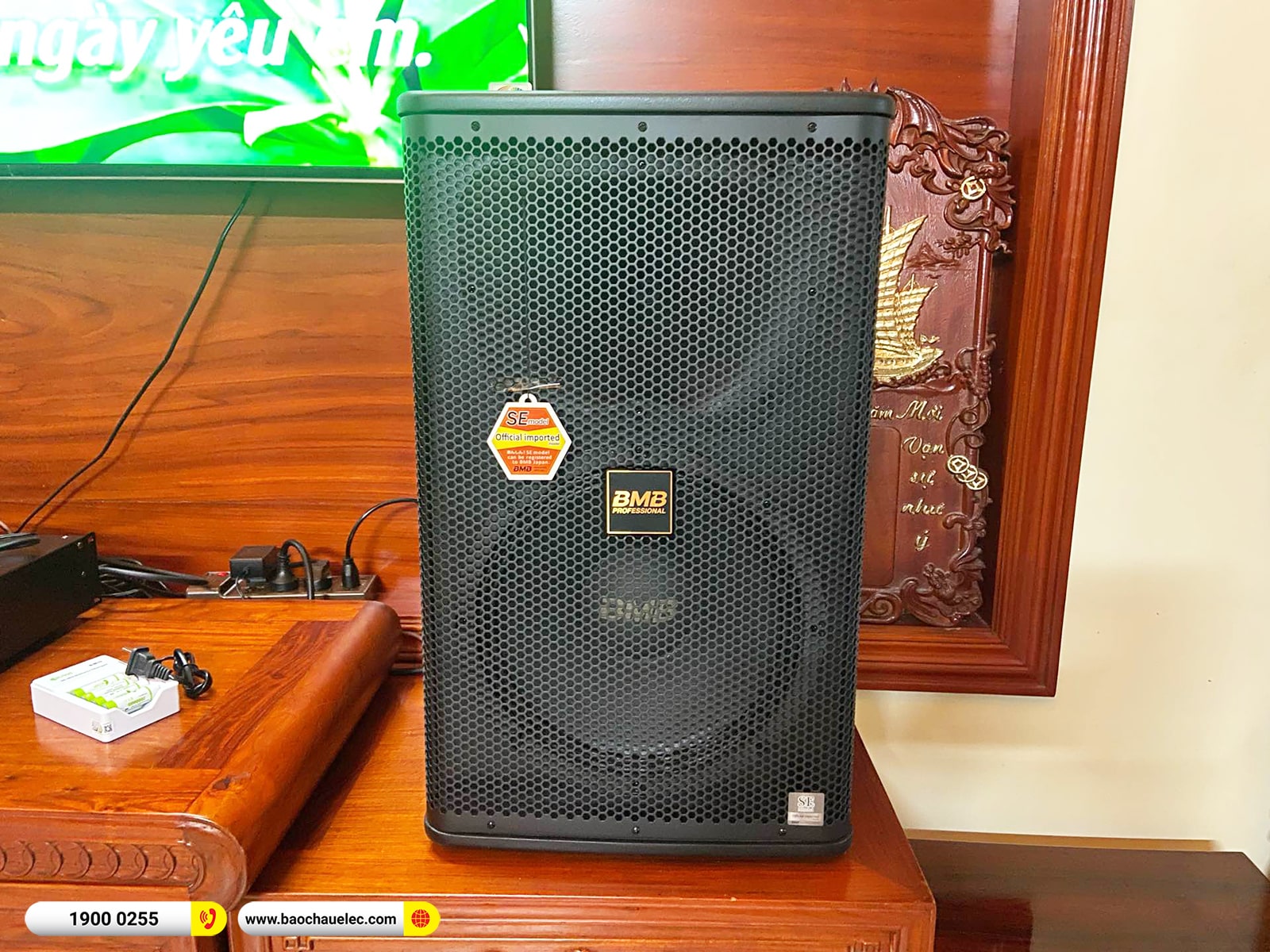 Lắp đặt d&agrave;n karaoke BMB gần 57tr cho chị Lụa tại Hải Ph&ograve;ng