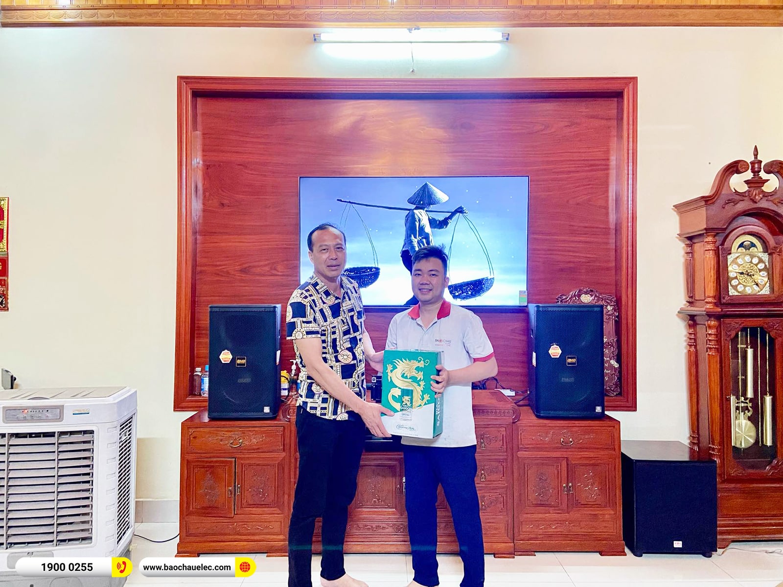 Lắp đặt d&agrave;n karaoke BMB gần 57tr cho chị Lụa tại Hải Ph&ograve;ng