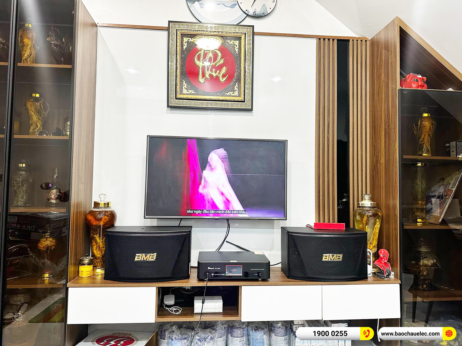 Lắp đặt d&agrave;n karaoke BMB gần 21tr cho chị Quy&ecirc;n tại H&agrave; Nội 