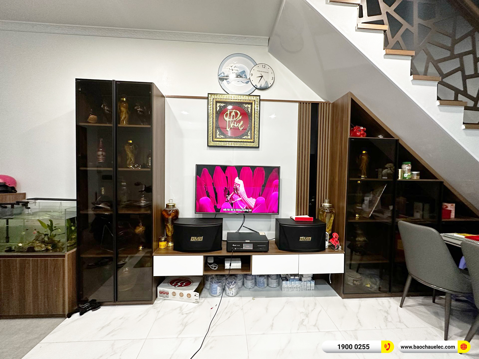 Lắp đặt d&agrave;n karaoke BMB gần 21tr cho chị Quy&ecirc;n tại H&agrave; Nội 