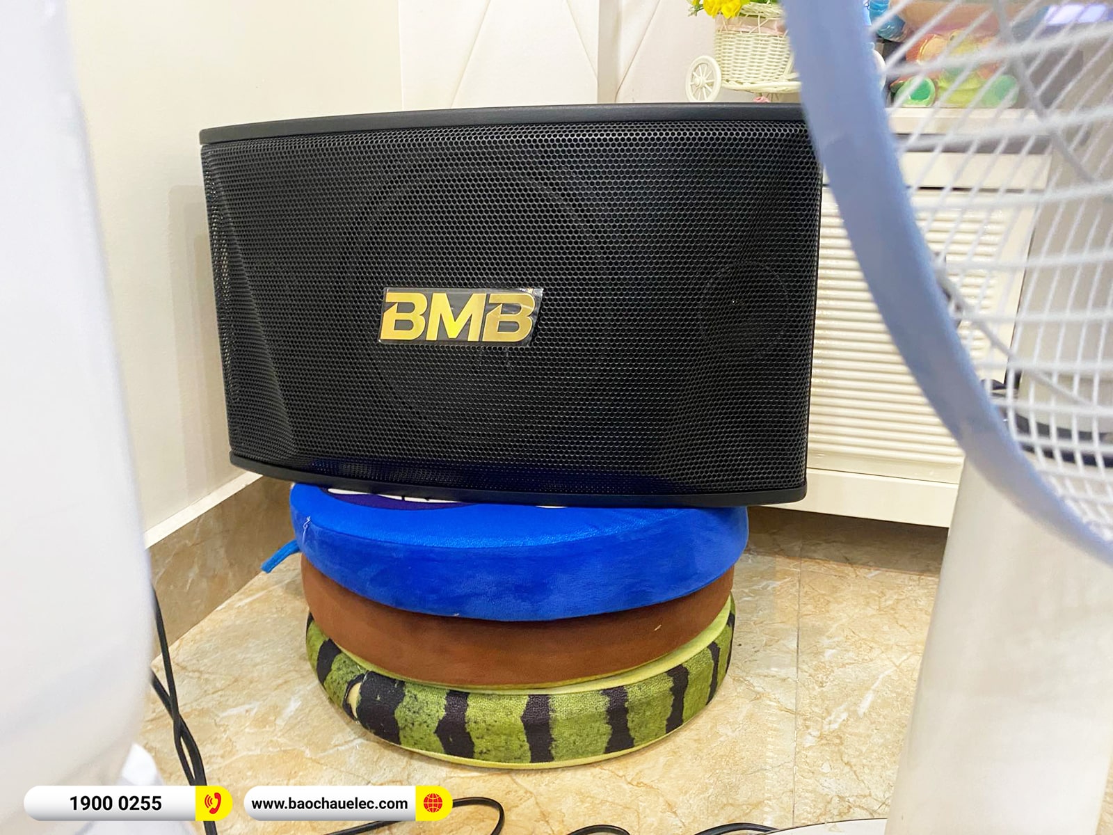 Lắp đặt dàn karaoke BMB gần 22tr cho chị Thư tại Hải Phòng