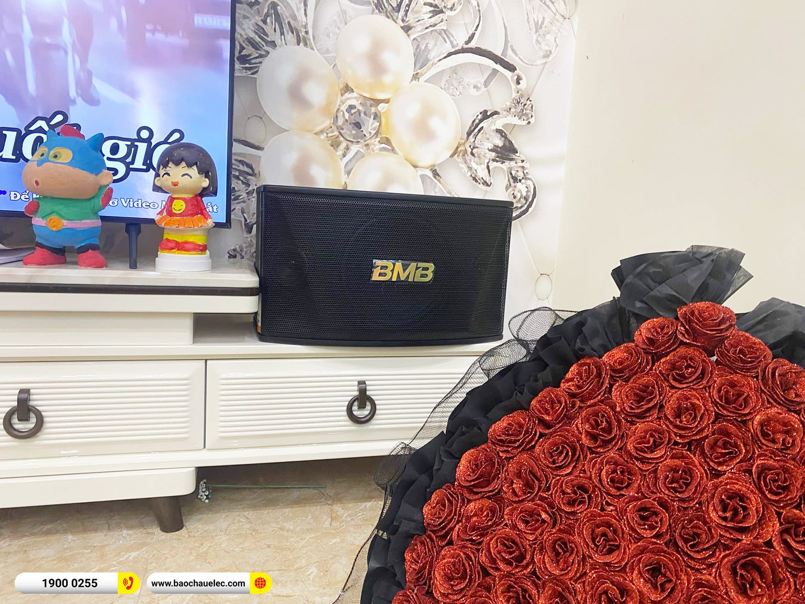 Lắp đặt dàn karaoke BMB gần 22tr cho chị Thư tại Hải Phòng