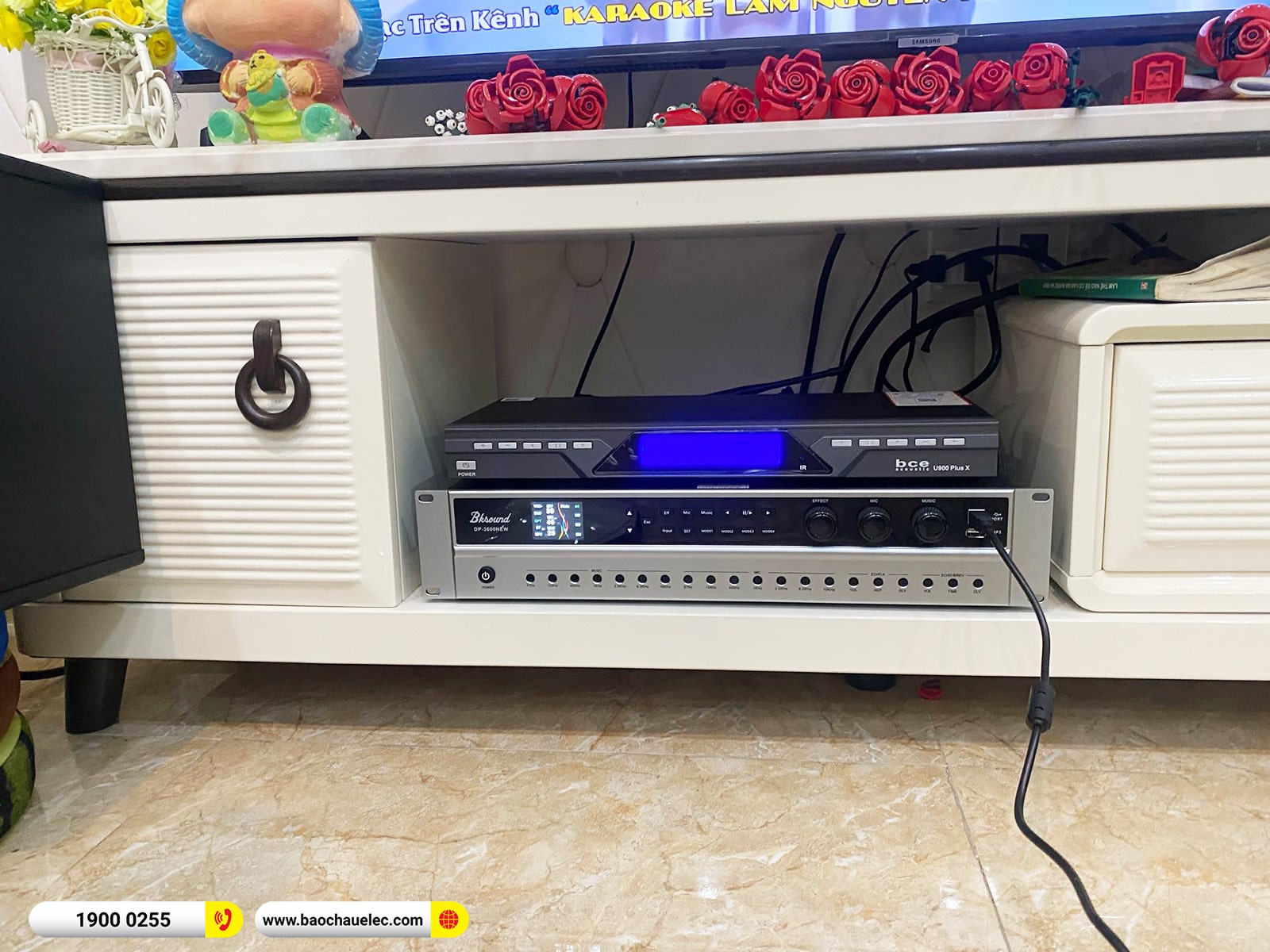 Lắp đặt dàn karaoke BMB gần 22tr cho chị Thư tại Hải Phòng