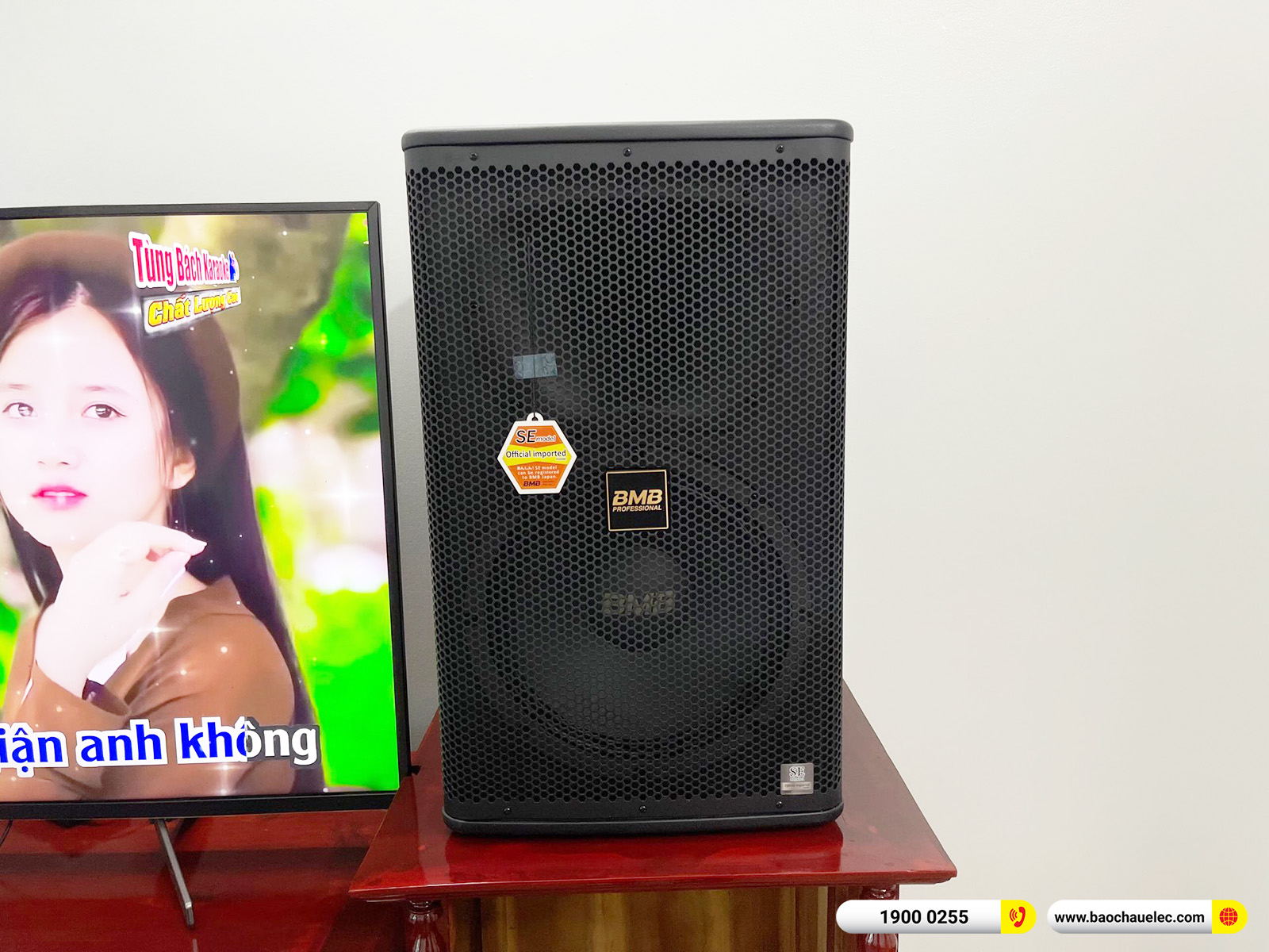 Lắp đặt d&agrave;n karaoke BMB hơn 55tr cho anh Y&ecirc;n tại Hưng Y&ecirc;n