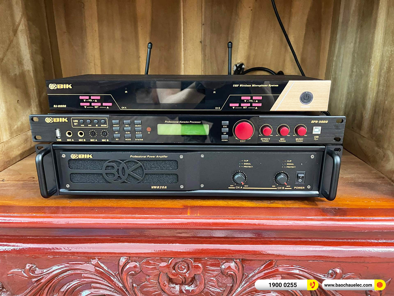 Lắp đặt d&agrave;n karaoke BMB hơn 55tr cho anh Y&ecirc;n tại Hưng Y&ecirc;n