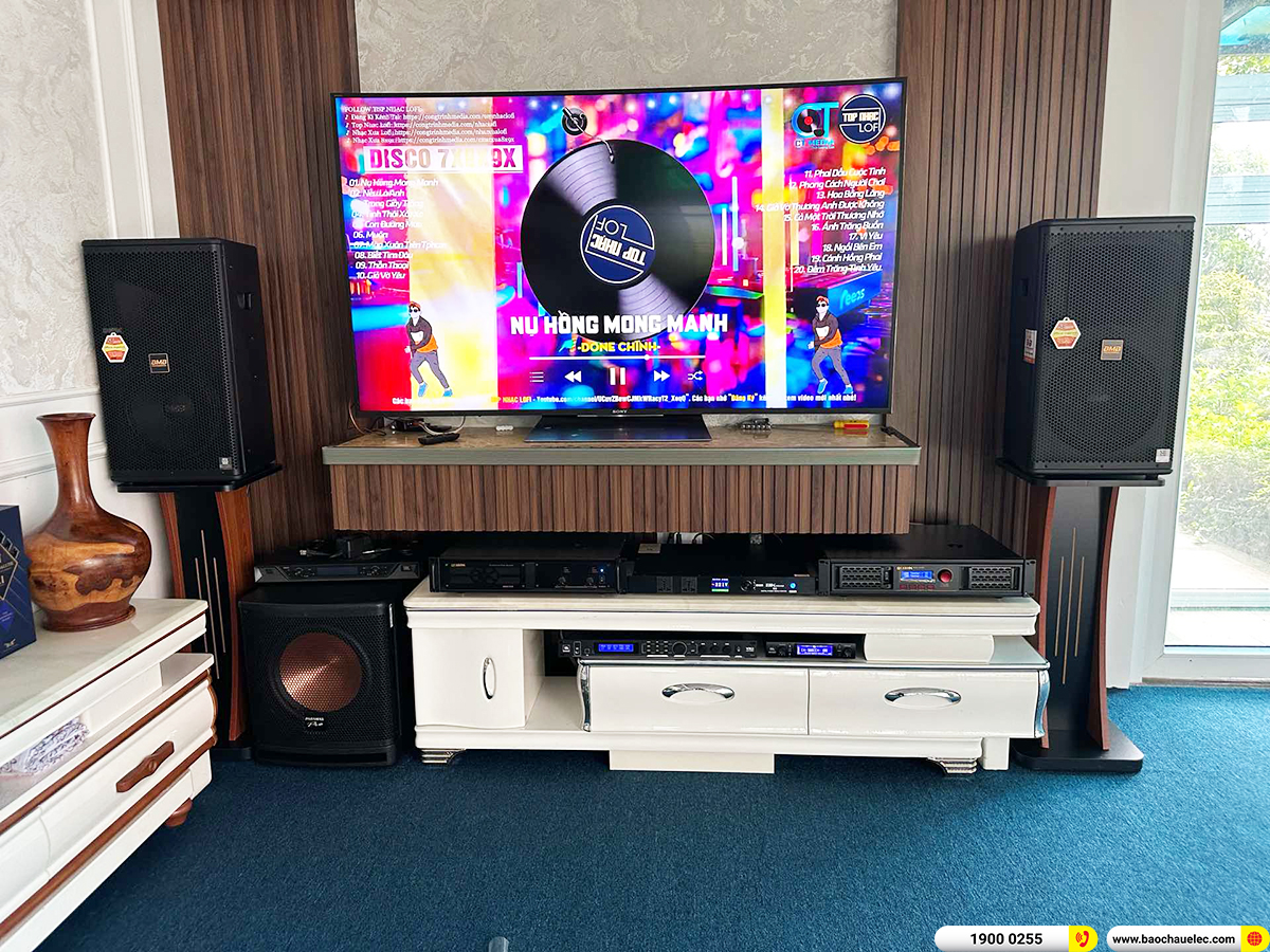 Lắp đặt d&agrave;n karaoke BMB gần 80tr cho anh B&igrave;nh ở TPHCM
