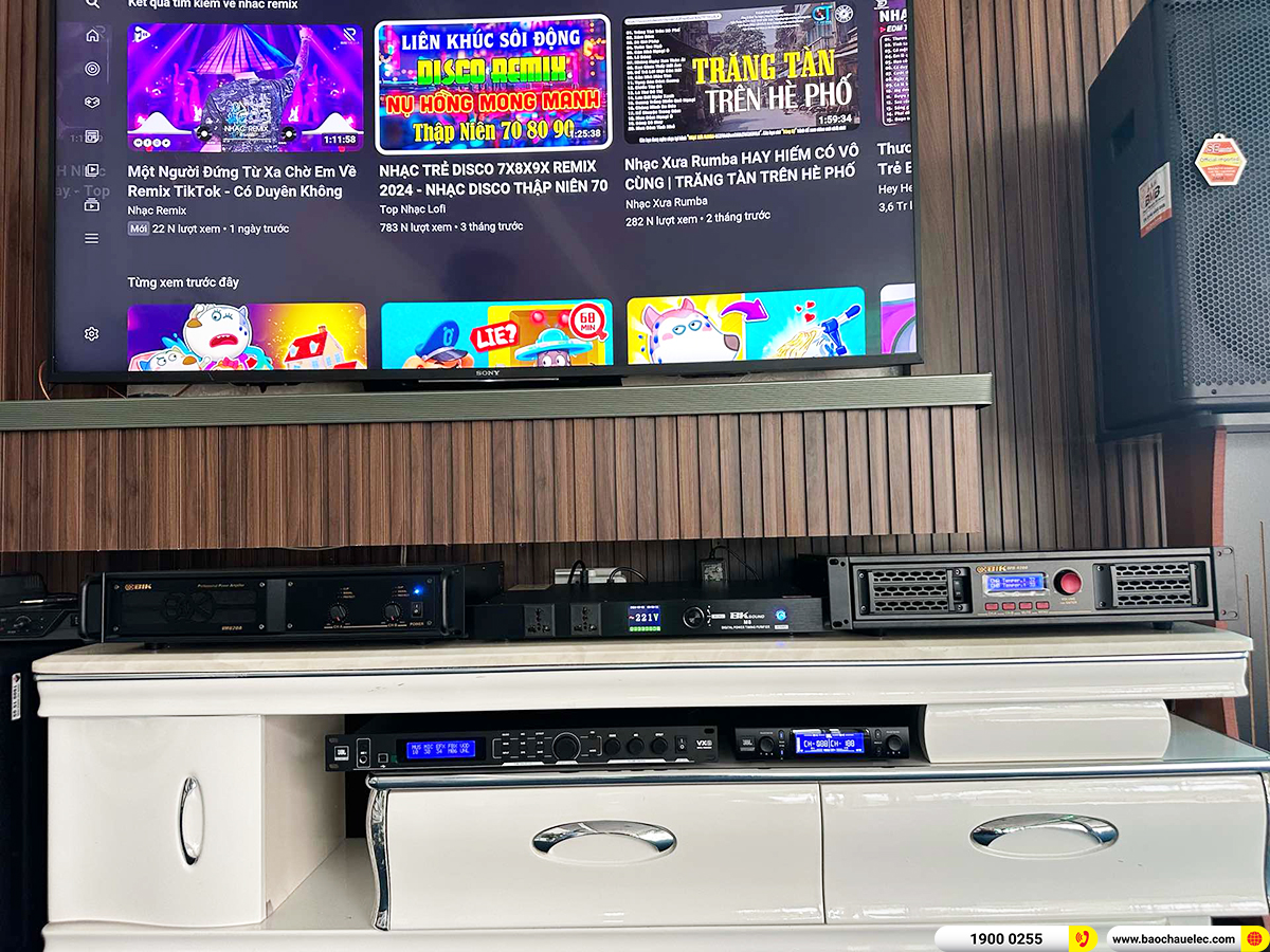 Lắp đặt d&agrave;n karaoke BMB gần 80tr cho anh B&igrave;nh ở TPHCM