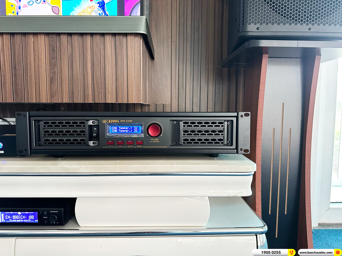 Lắp đặt d&agrave;n karaoke BMB gần 80tr cho anh B&igrave;nh ở TPHCM