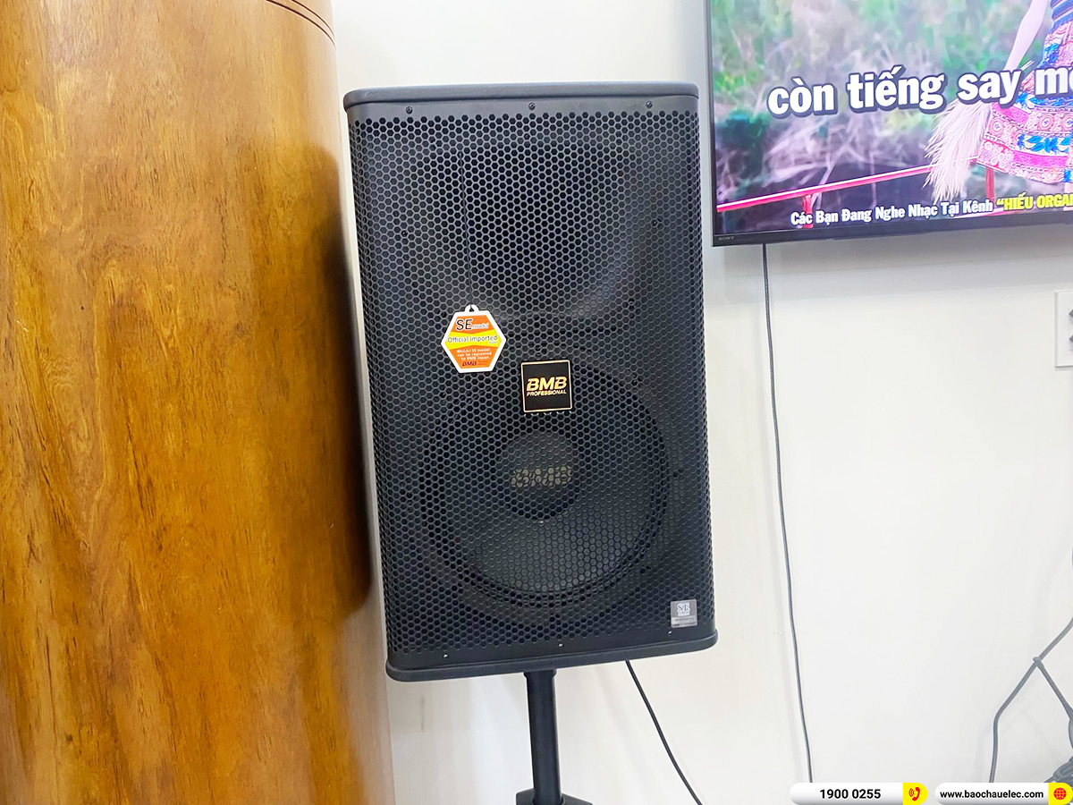 Lắp đặt d&agrave;n karaoke BMB gần 53tr cho ch&uacute; Cừ ở TPHCM