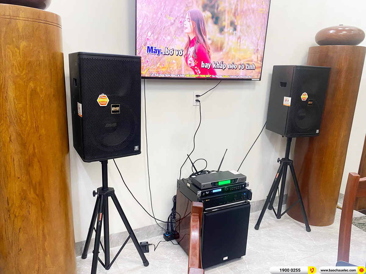 Lắp đặt d&agrave;n karaoke BMB gần 53tr cho ch&uacute; Cừ ở TPHCM