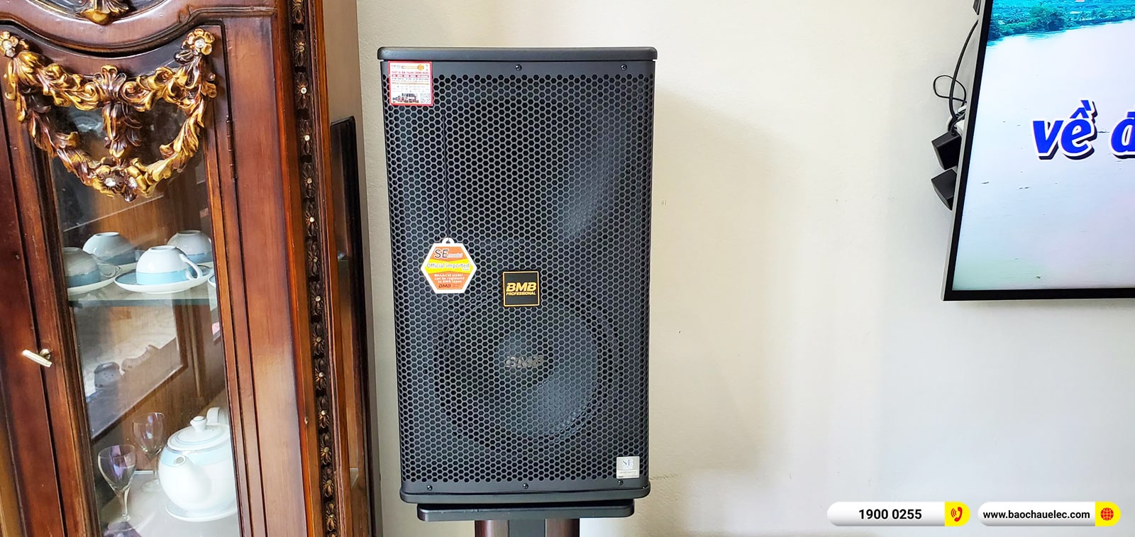 Lắp đặt d&agrave;n karaoke BMB hơn 51tr cho ch&uacute; Dũng tại H&agrave; Nội