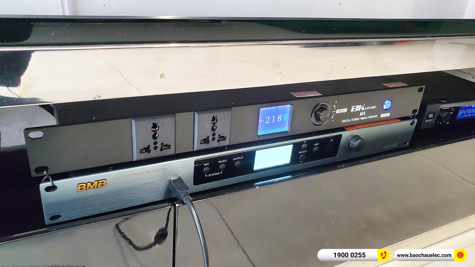 Lắp đặt d&agrave;n karaoke BMB hơn 51tr cho ch&uacute; Dũng tại H&agrave; Nội