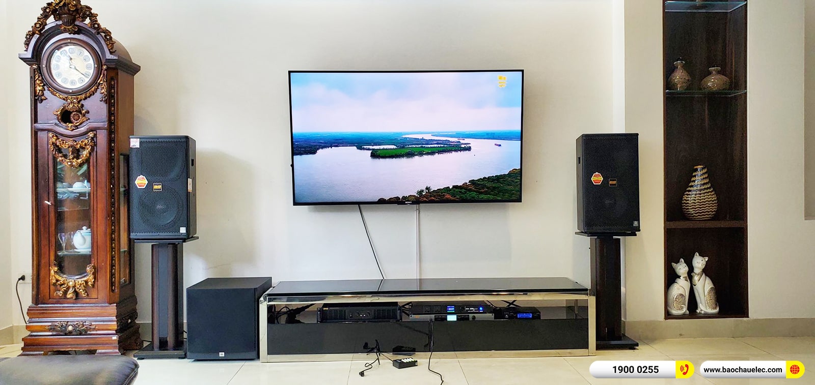 Lắp đặt d&agrave;n karaoke BMB hơn 51tr cho ch&uacute; Dũng tại H&agrave; Nội
