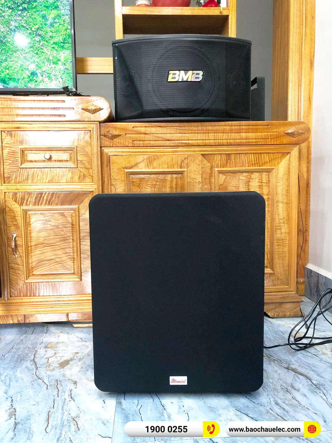 Lắp đặt d&agrave;n karaoke BMB hơn 28tr cho ch&uacute; Lục tại Vĩnh Ph&uacute;c