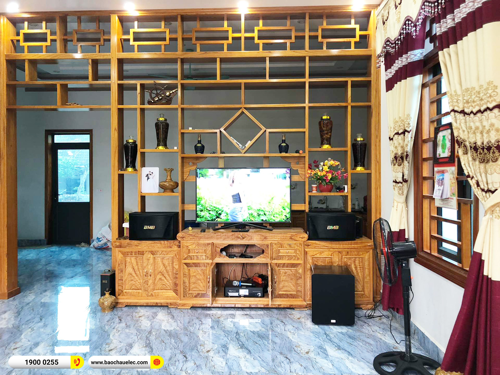 Lắp đặt d&agrave;n karaoke BMB hơn 28tr cho ch&uacute; Lục tại Vĩnh Ph&uacute;c