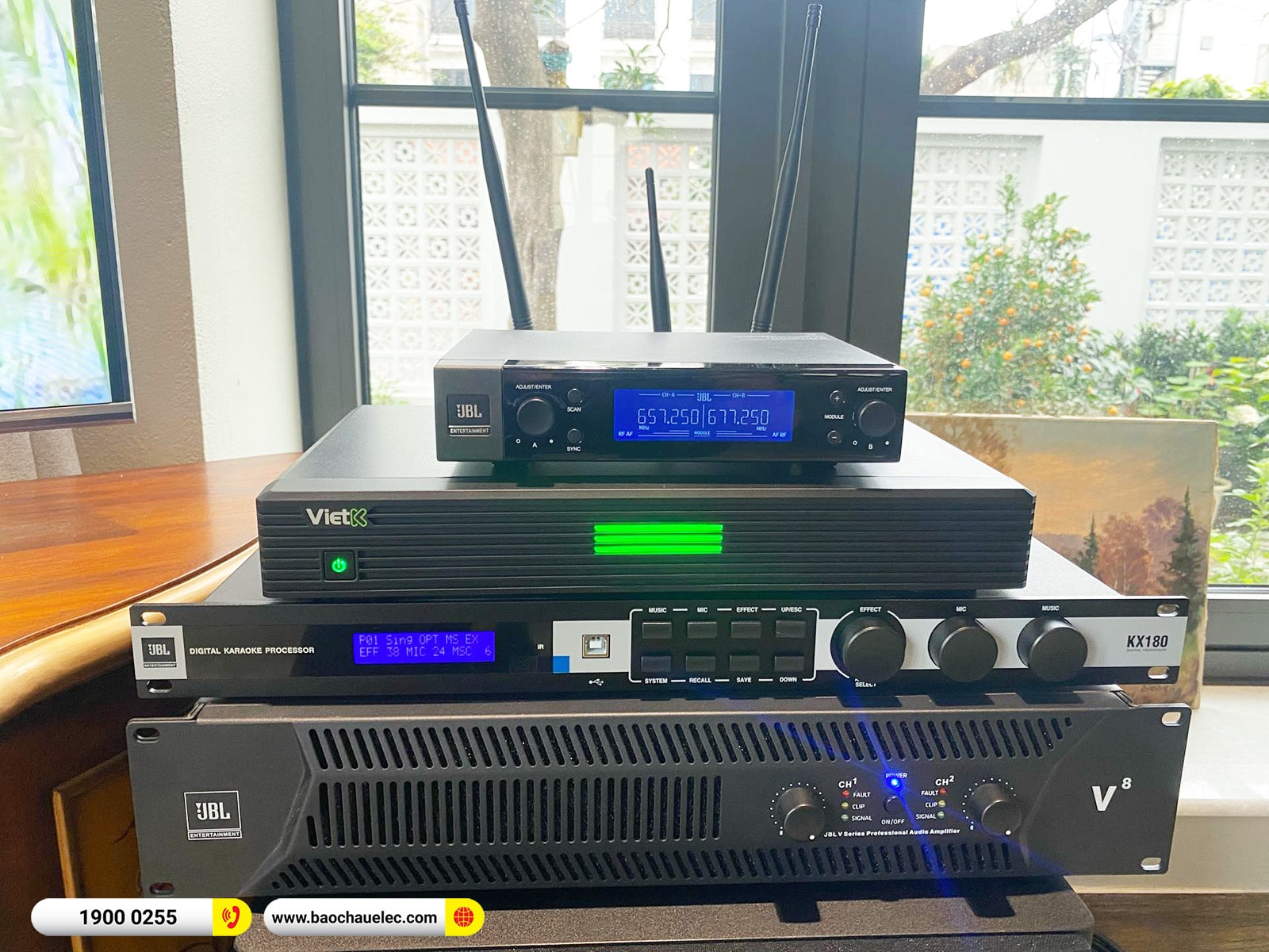 Lắp đặt d&agrave;n karaoke BMB gần 85tr cho c&ocirc;ng ty Đ&ocirc;ng T&agrave;i tại Hải Ph&ograve;ng 