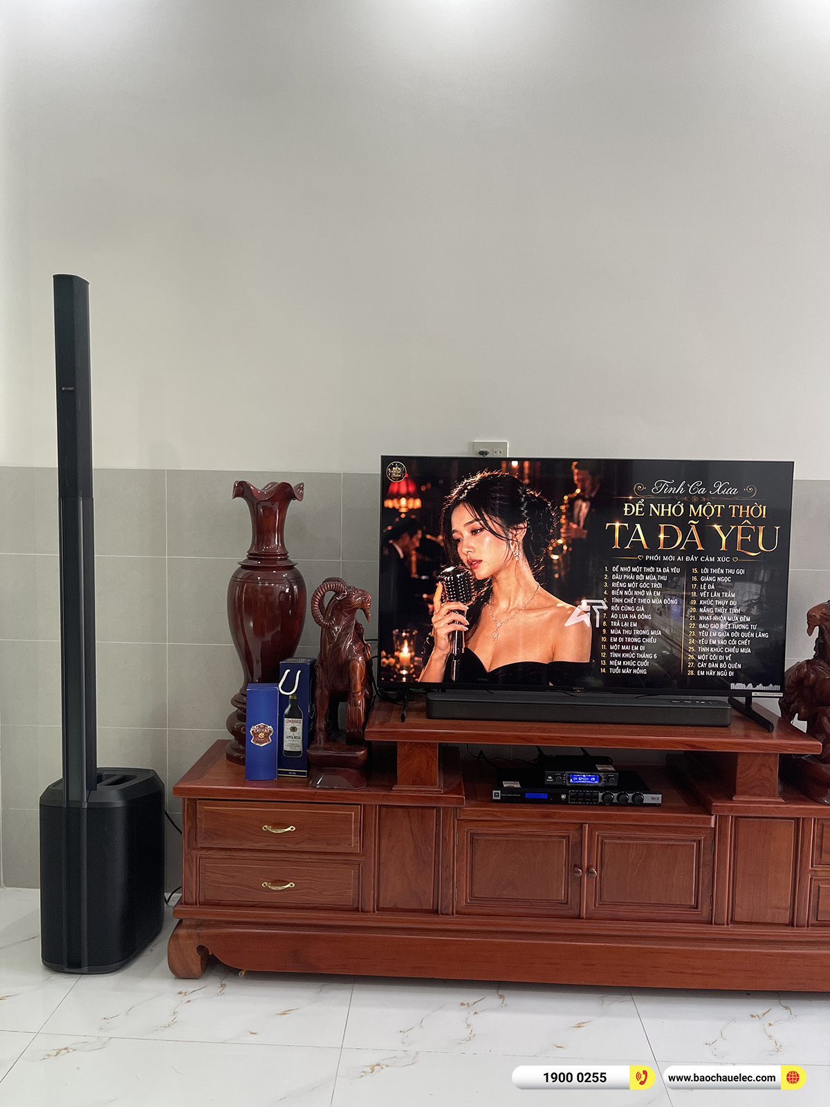 Lắp đặt d&agrave;n karaoke di động Bose hơn 40tr cho anh Đo&agrave;n tại Cần Thơ