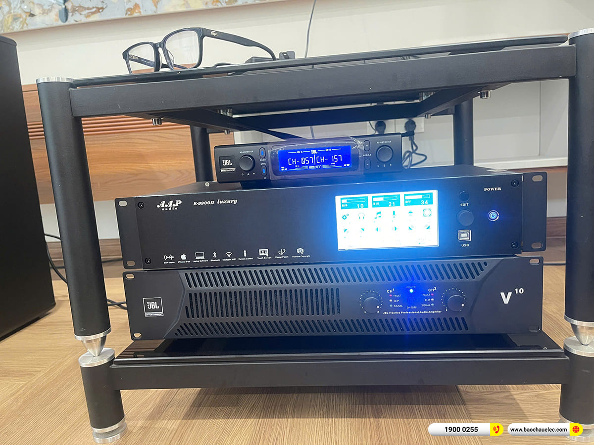 Lắp đặt d&agrave;n karaoke Bose hơn 120tr cho ch&uacute; Xi&ecirc;m tại H&agrave; Nội