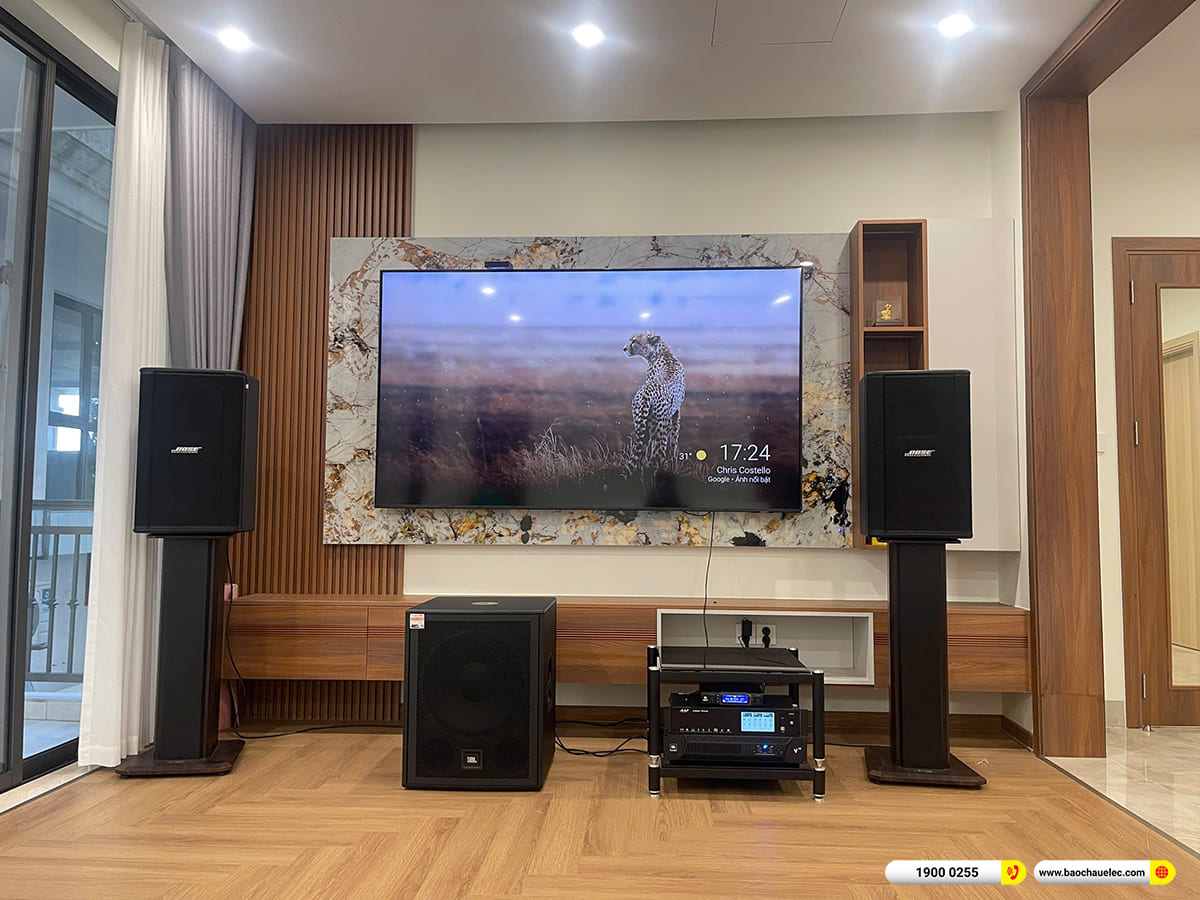 Lắp đặt d&agrave;n karaoke Bose hơn 120tr cho ch&uacute; Xi&ecirc;m tại H&agrave; Nội