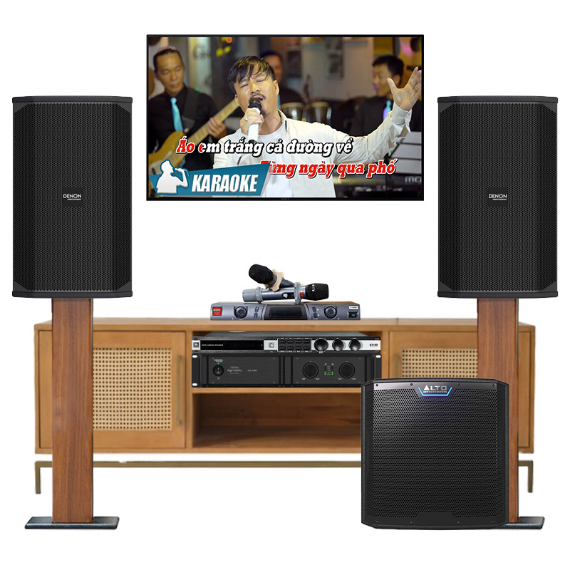 Dàn karaoke cao cấp Denon Nhật 16