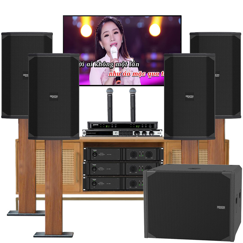 Dàn karaoke cao cấp Denon Nhật 17