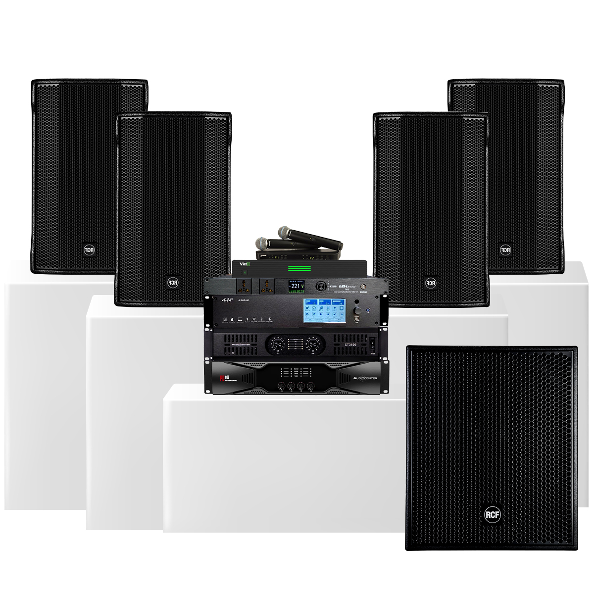 Dàn karaoke cao cấp RCF 19