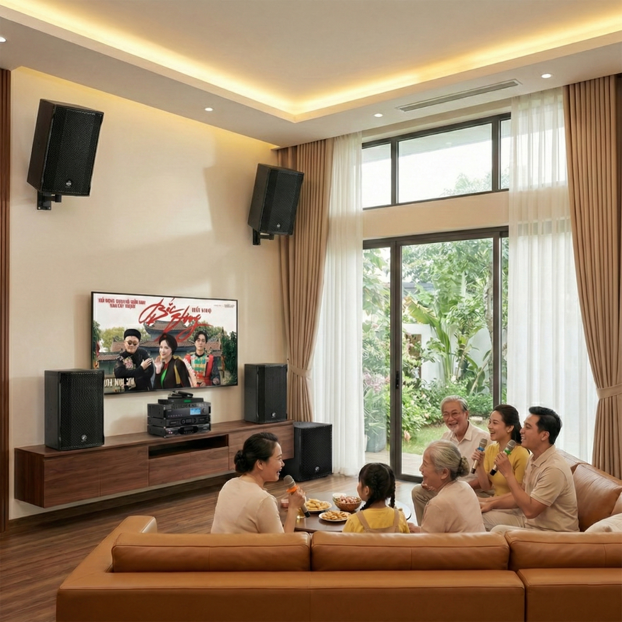 Dàn karaoke cao cấp RCF 19