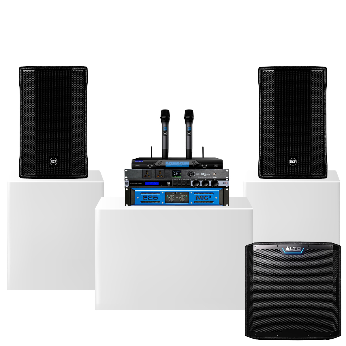 Dàn karaoke cao cấp RCF 33