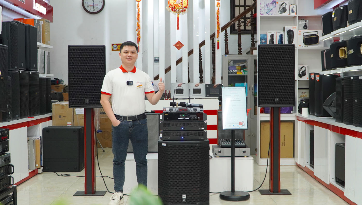 D&agrave;n karaoke cao cấp RCF 46