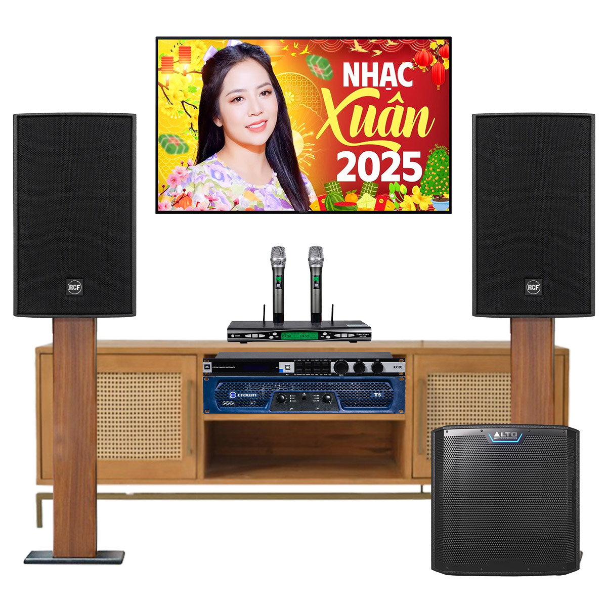 Dàn karaoke cao cấp RCF Acustica 29