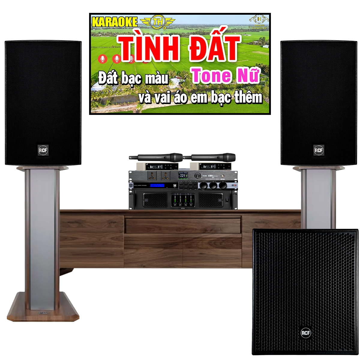 Dàn karaoke cao cấp RCF Acustica 34