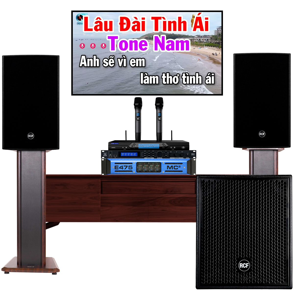 Dàn karaoke cao cấp RCF Acustica 36