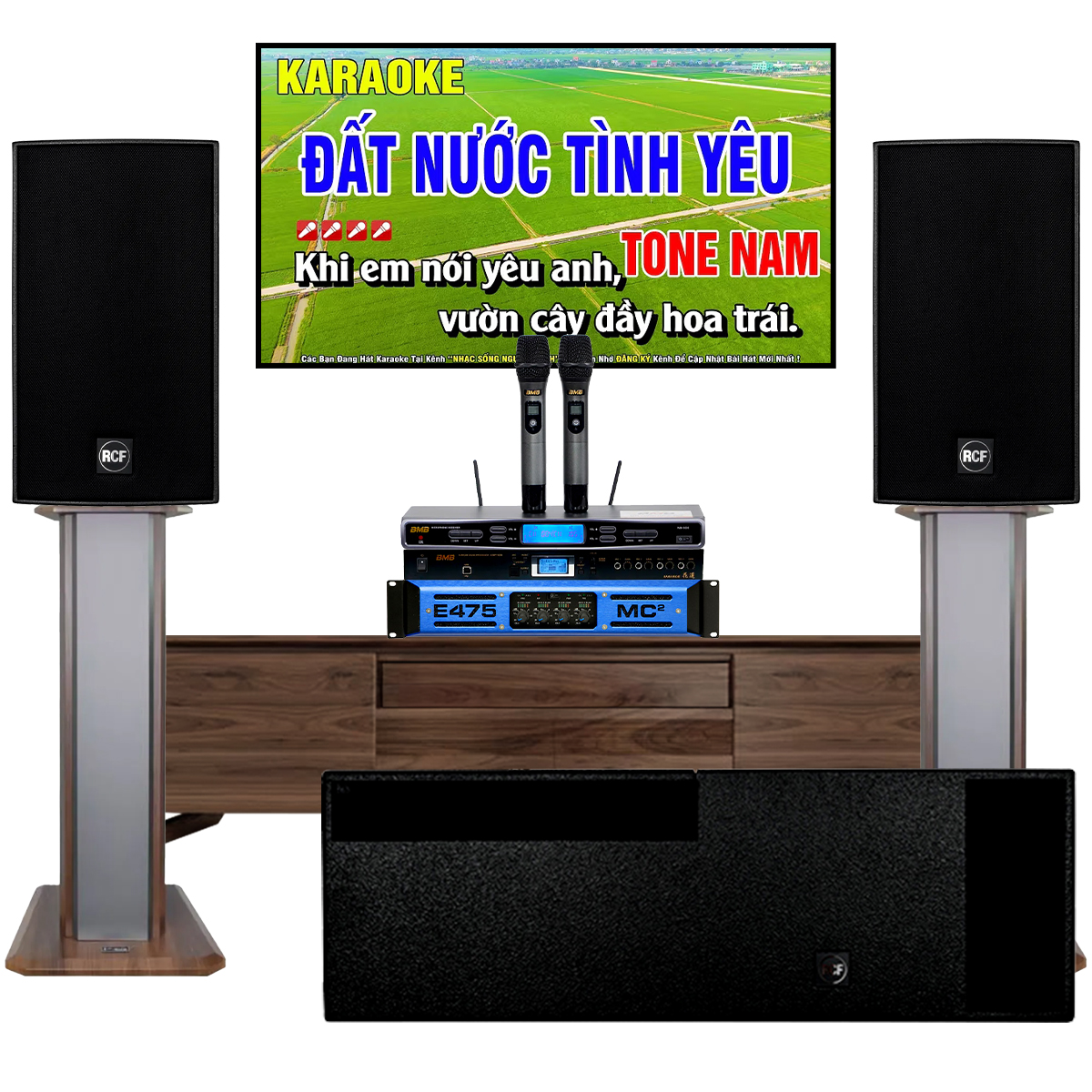 Dàn karaoke cao cấp RCF Acustica 43