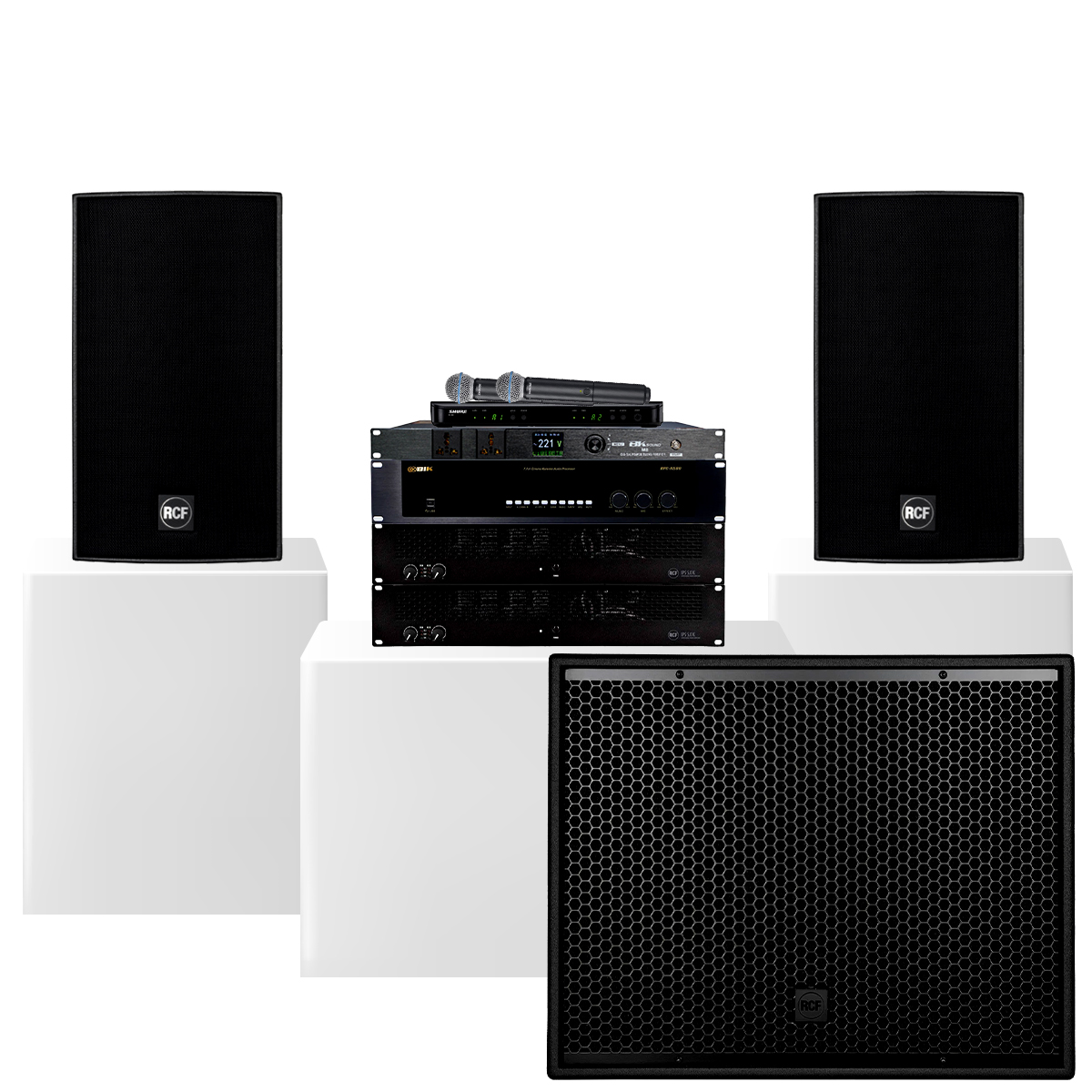 Dàn karaoke cao cấp RCF Acustica 44