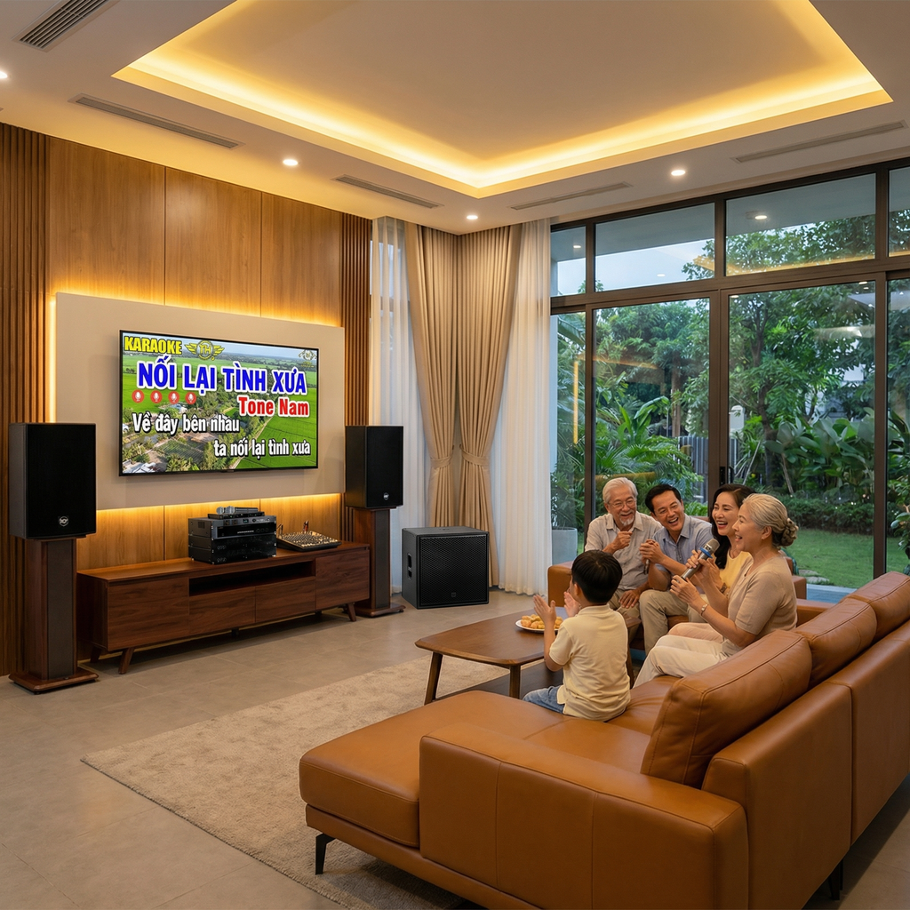 Dàn karaoke cao cấp RCF Acustica 44