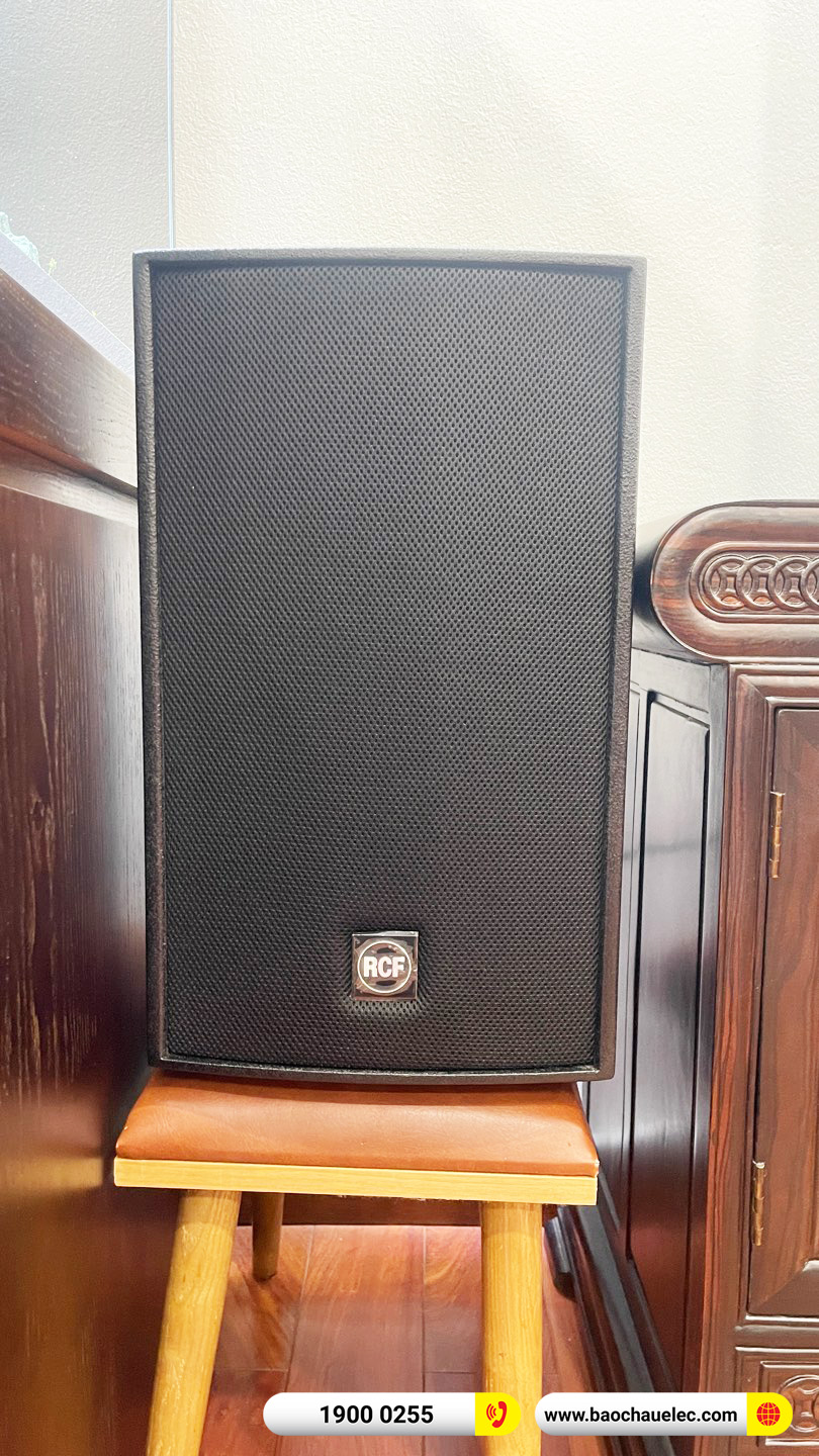 Lắp đặt d&agrave;n karaoke RCF hơn 107tr cho chị H&agrave; tại H&agrave; Nội 
