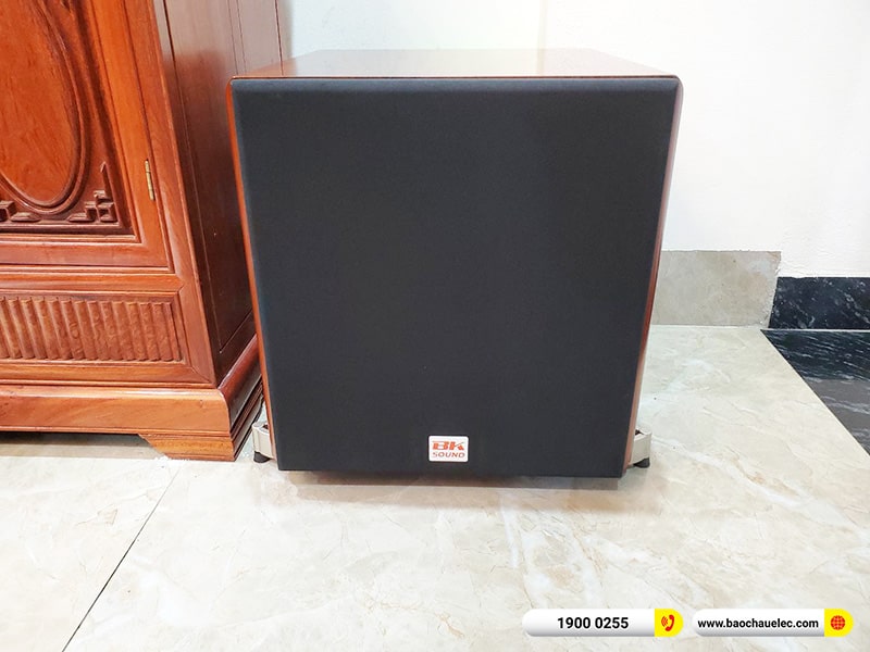 Lắp đặt d&agrave;n karaoke BMB gần 33tr cho chị Hải tại H&agrave; Nội (BMB 880SE, Denon Pro DP-N1600, SW512C)