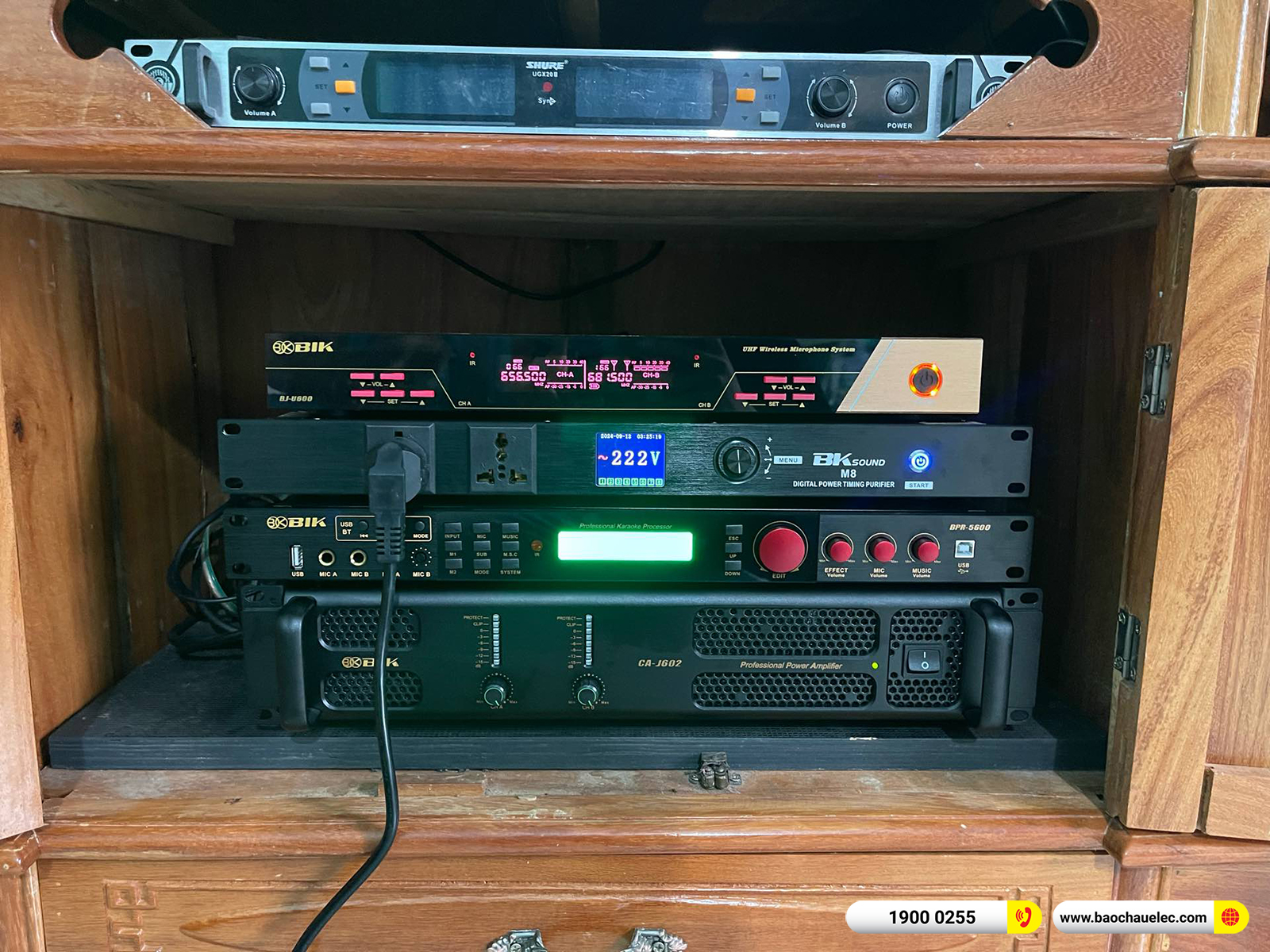 Lắp đặt d&agrave;n karaoke Denon hơn 52tr cho chị Hạnh tại Đồng Nai 