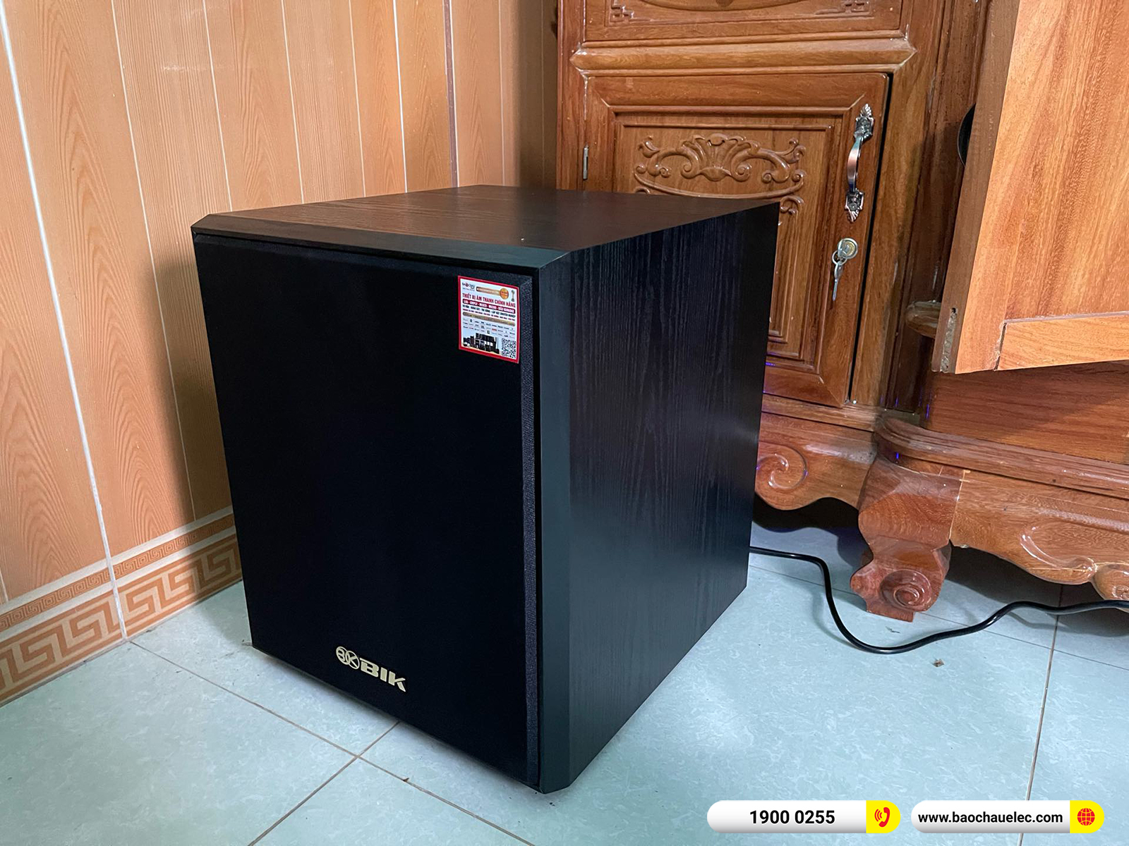 Lắp đặt d&agrave;n karaoke Denon hơn 52tr cho chị Hạnh tại Đồng Nai 