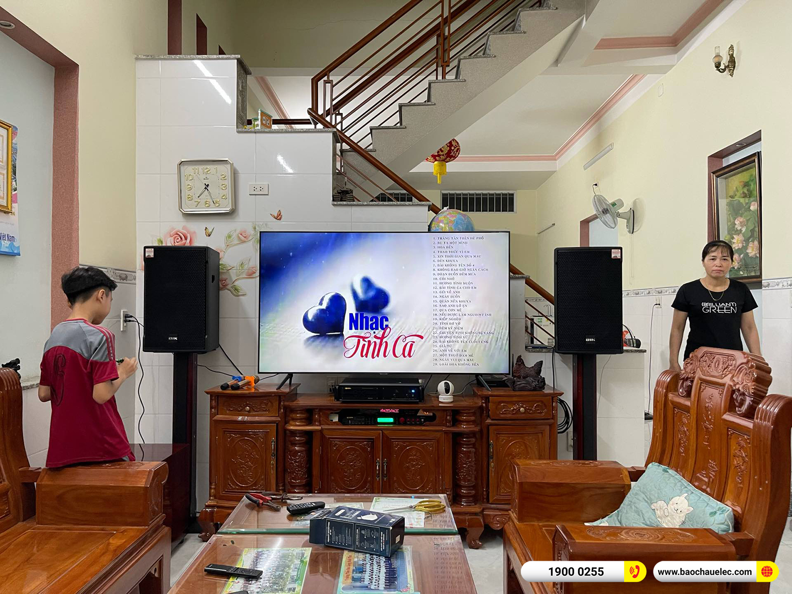 Lắp đặt d&agrave;n karaoke BIK gần 47tr cho chị Hi&ecirc;n tại Đồng Nai