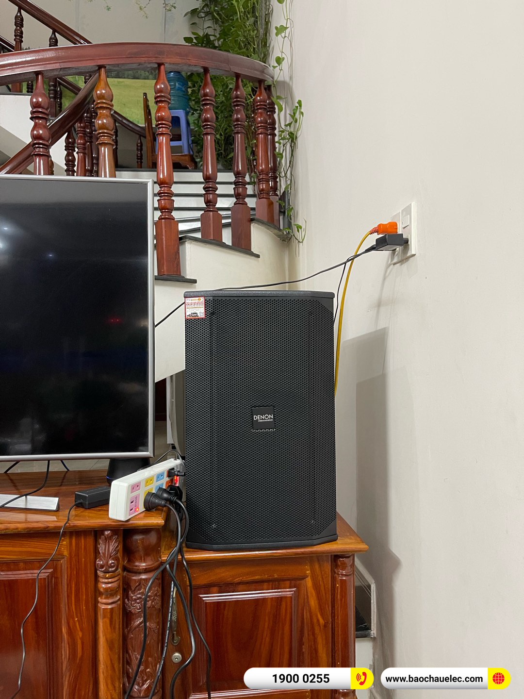 Lắp đặt d&agrave;n karaoke Denon hơn 54tr cho chị Hồng tại Đồng Nai