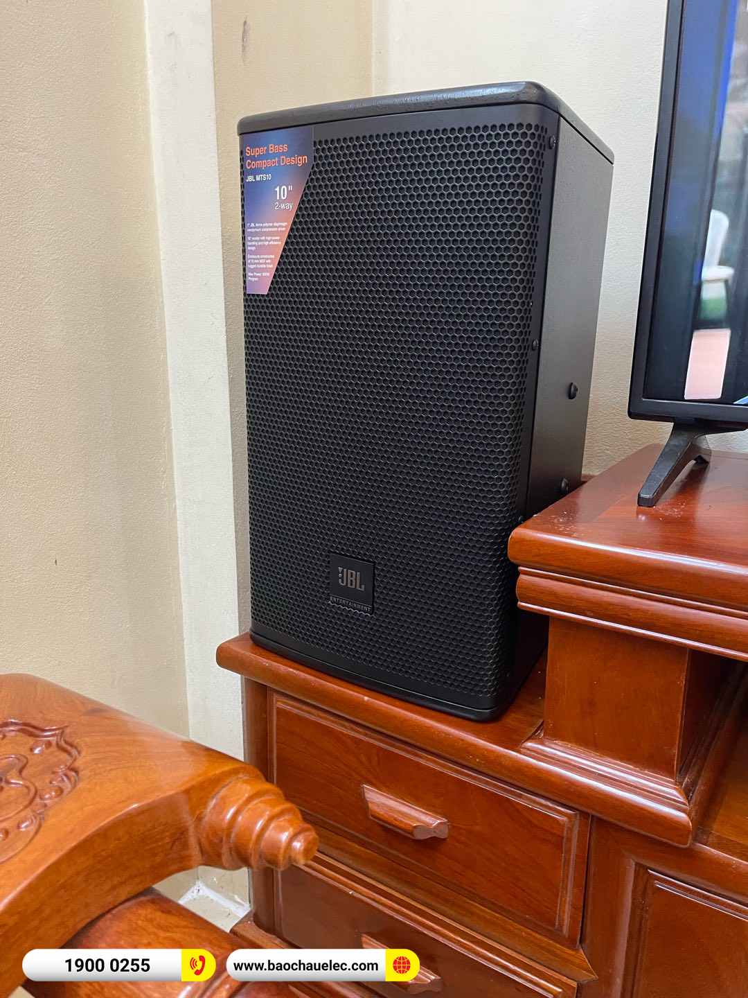Lắp đặt d&agrave;n karaoke JBL hơn 39tr cho chị Hồng tại H&agrave; Nội 
