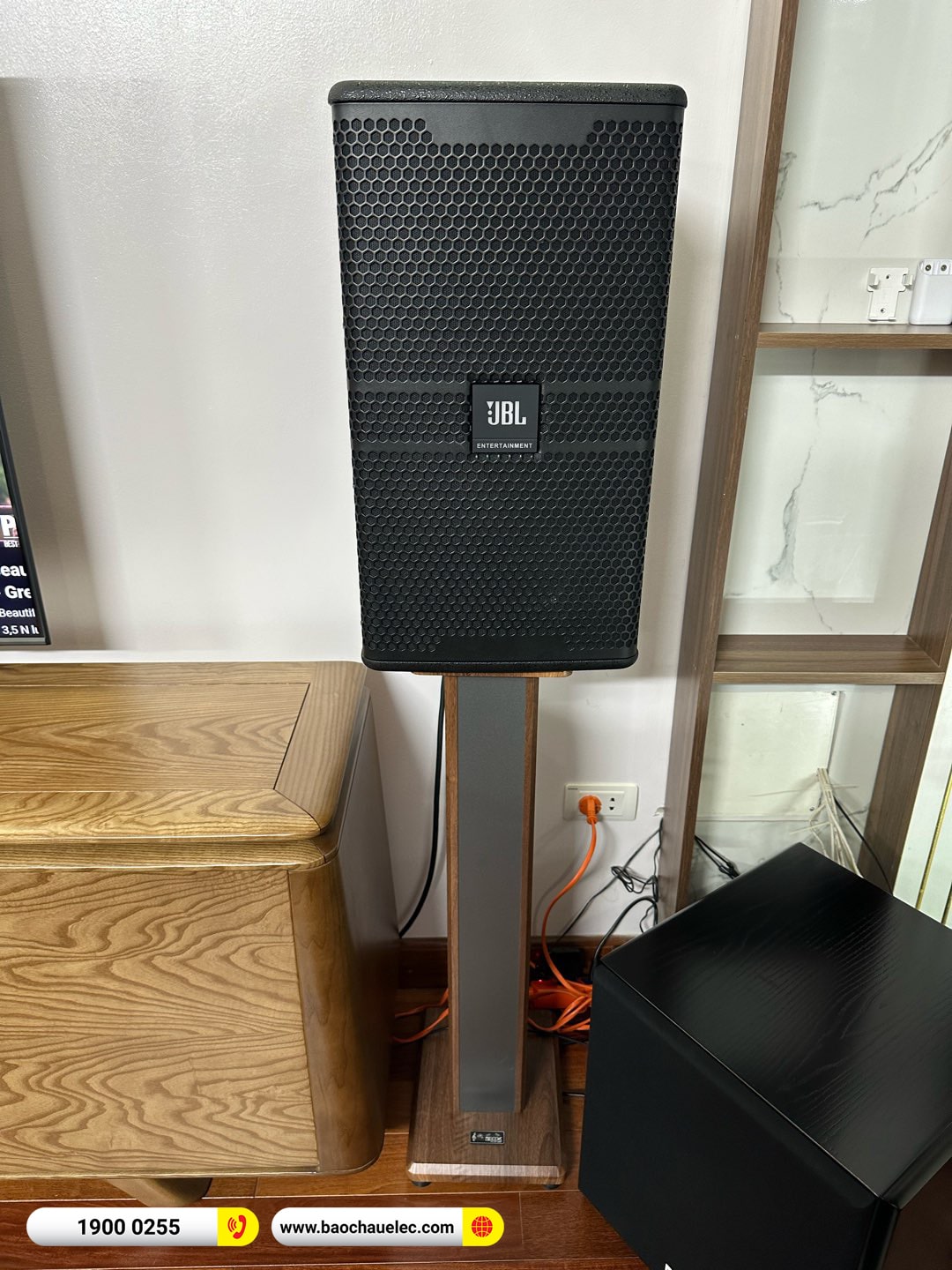 Lắp đặt d&agrave;n karaoke JBL hơn 60tr cho chị Huyền tại H&agrave; Nội