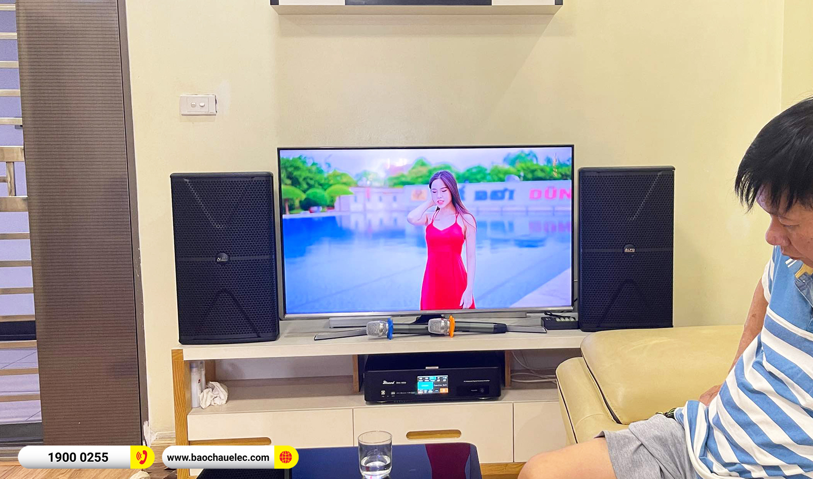 Lắp đặt d&agrave;n karaoke Alto gần 23tr cho chị L&ecirc; tại H&agrave; Nội 